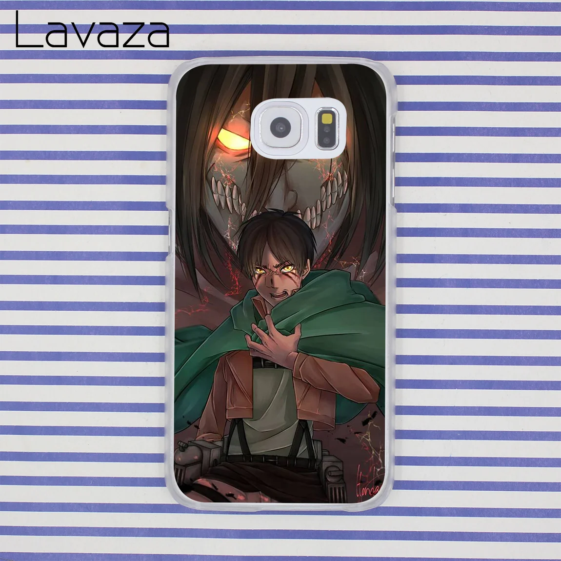 Lavaza для косплея по аниме атака на Титанов (жесткий корпус чехол телефона samsung Galaxy