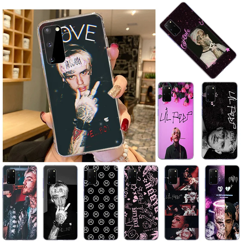 

Lil Peep Soft Case For Samsung Galaxy S21 Ultra S20 FE 5G S10 Lite S8 S9 Note 20 10 Plus 9 8 TPU Silicone Phone Cover