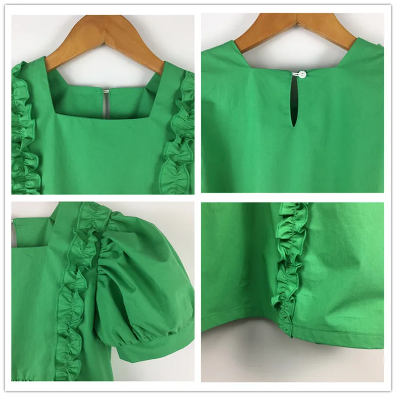 Платье детское летнее Плиссированное с рукавами-фонариками на возраст 6- 16 лет |