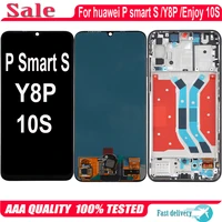 original for huawei enjoy 10s aqm al00 aqm tl00 lcd p smart s lcd display touch screen digitizer for huawei y8p aqm lx1 display