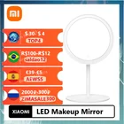 Зеркало для макияжа Xiaomi Mijia, 2000 мАч, три режима, 0-45 