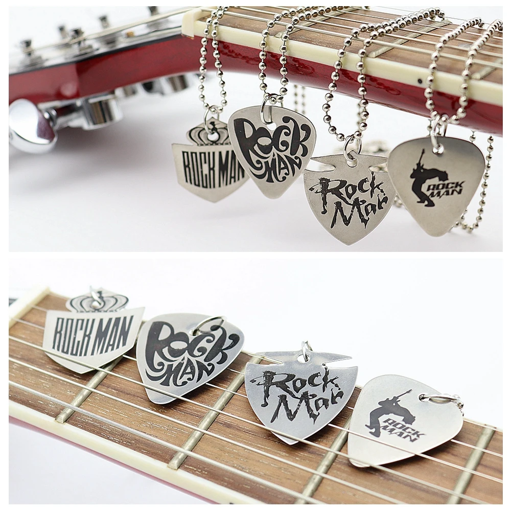 

1 шт., медиаторы для гитары из нержавеющей стали