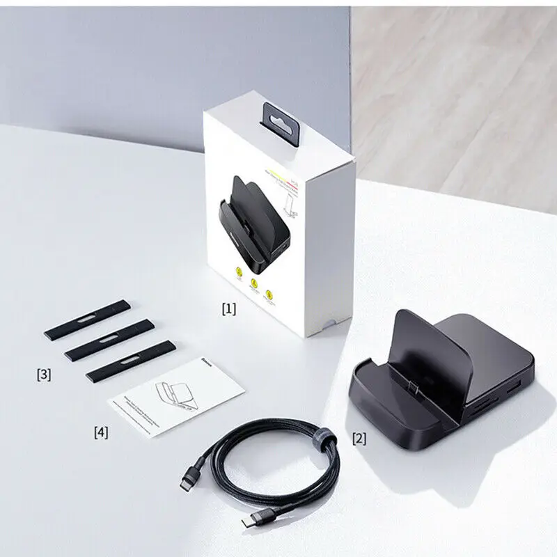 Док-станция USB Type-C HDMI Samsung S20 Huawei P40 Mate 30 | Мобильные телефоны и аксессуары
