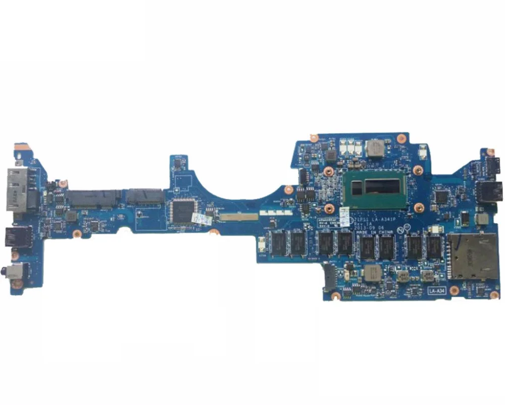 Материнская плата для ноутбука с SR1EA I7-4600U 8GB ram FRU 04X6417 ZIPS1 LA-A341P REV: 1A 100% отлично