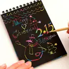 Детская роспись, ручная роспись, Когтеточка, бумага для рисования, граффити, книга ручная работа, сделай сам, ремесло, ребенок развивающие игрушки для рисования