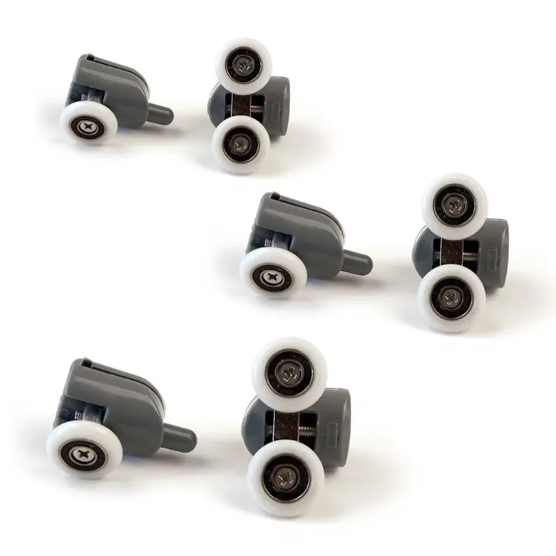 8 шт./компл. регулируемые душевые кабины раздвижные двери для ванной |