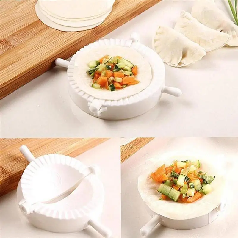 

5Pcs Dumpling Makers Dumpling Molds Dough Pastry Wrapper for Chinese Dumpling Pie Kitchen Tools