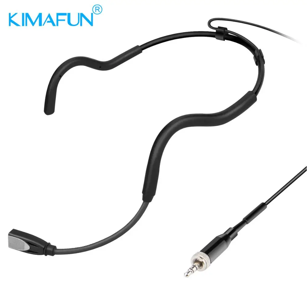 Fone de Ouvido Hospedagem para Computador Kimafun Profissional Unidirecional Condensador Xlr Cantando – Microfone Launchpad Bodypack Km-880