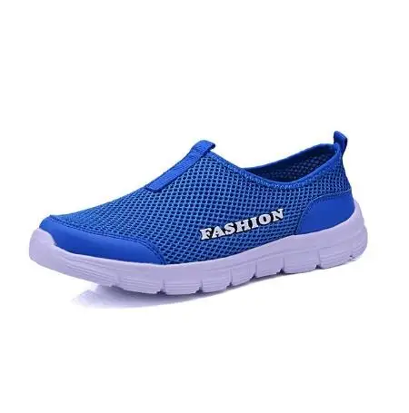 blue shoes Амортизирующая обувь для бега для женщин, кроссовки с дышащей сеткой, Женская износостойкая спортивная обувь для спортзала, для прогулок, бега, размер 42 - Цвет: blue shoes