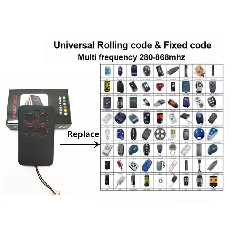 

VDS ECO-R handsender duplicator VDS rolling code keyfob 433.92mhz remote control