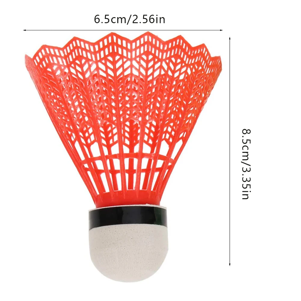 

Shuttlecocks Nylon Badminton Shuttlecocks Balls High Speed Feather Indoor Outdoor Entertainment Sports Game Random Color 12PCS