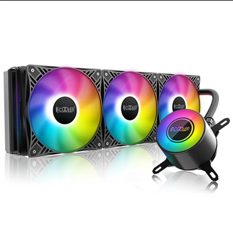 

Overclocking three giant waves 120 / 240 / 360 desktop computer main board CPU integrated water cooling fan radiator