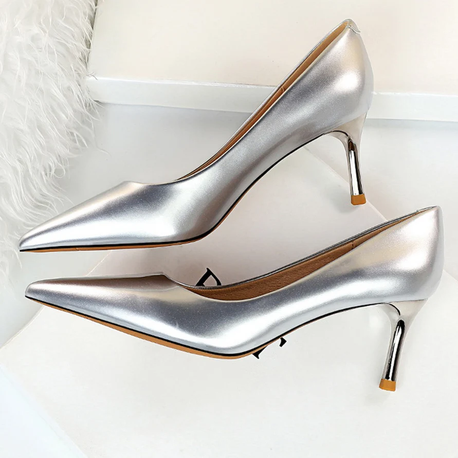 Женские туфли лодочки с кристаллами на высоком каблуке 5 см 10 2020 г. пикантные