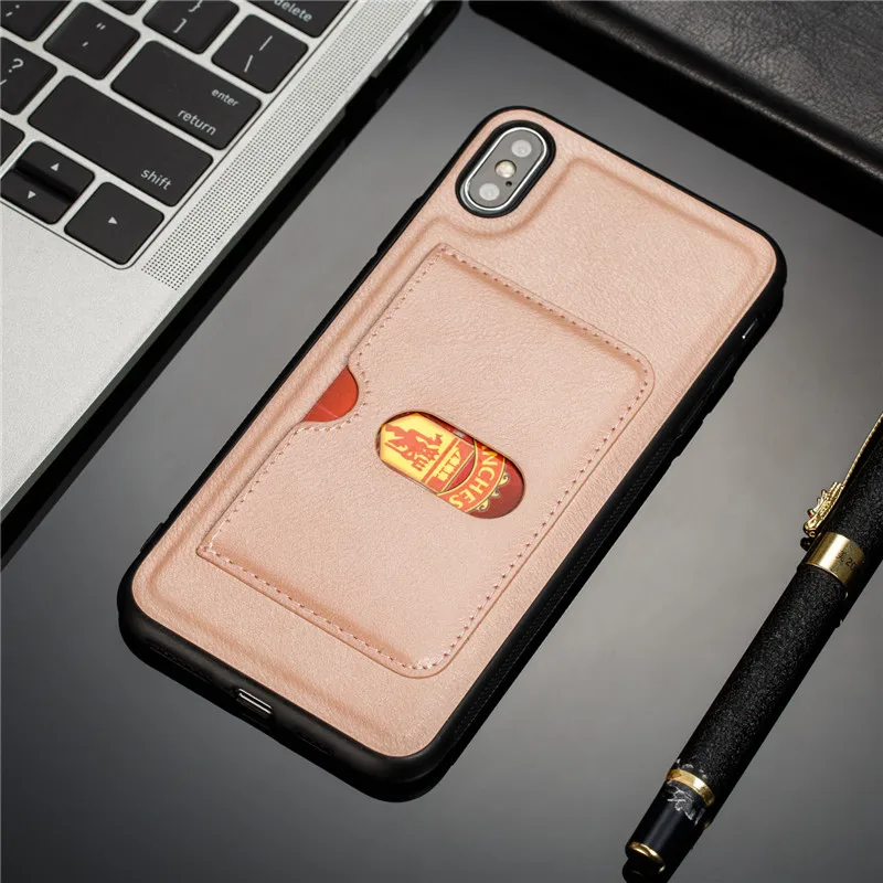 Ретро PU кожаный чехол для iPhone 7 6 6S 8 Plus чехол iPhone X XS Max XR Чехол Съемный 2 в 1 визитница для телефона - Цвет: 03