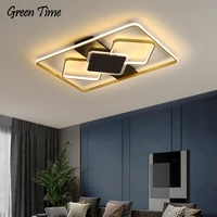 acrylic modern led ceiling lights for living room bedroom dining room parlor lamp indoor ceiling lamp lustre luminaire 110v 220v