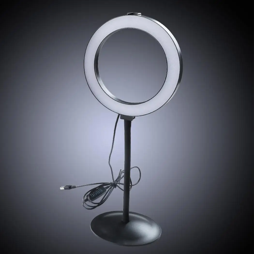 Светодиодный Автоспуск для мобильного телефона заполняющий свет кольцо формы 20