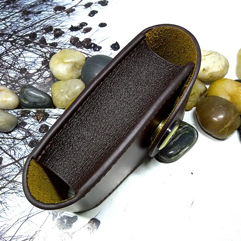 Держатель для автомобильных ключей blongk из натуральной кожи Два в одном + чехол