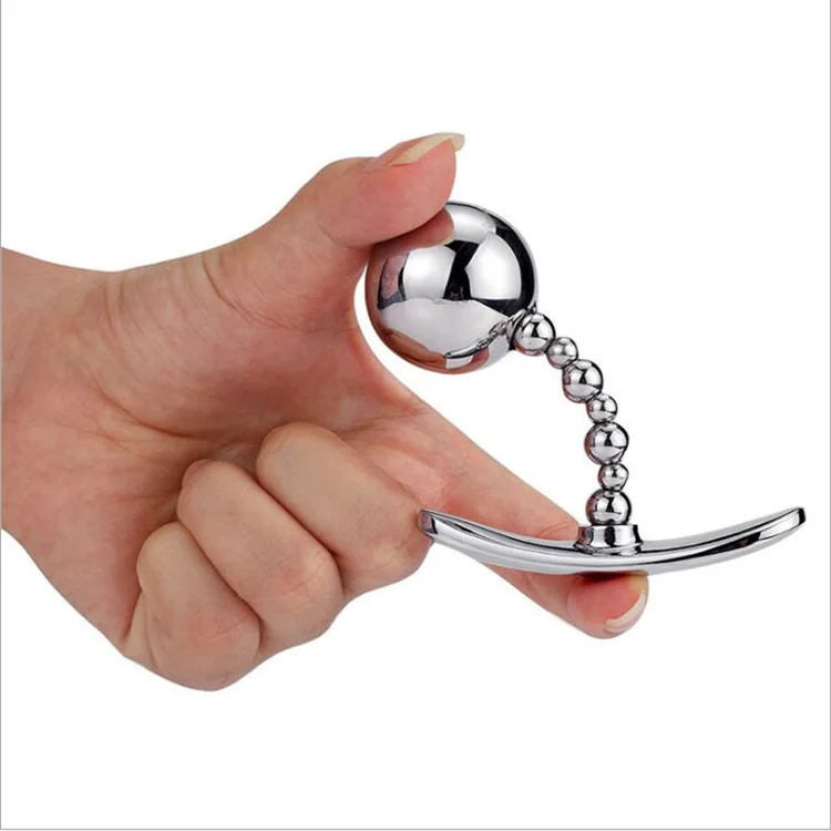 Анальный расширитель из нержавеющей стали металлический анальный с якорем