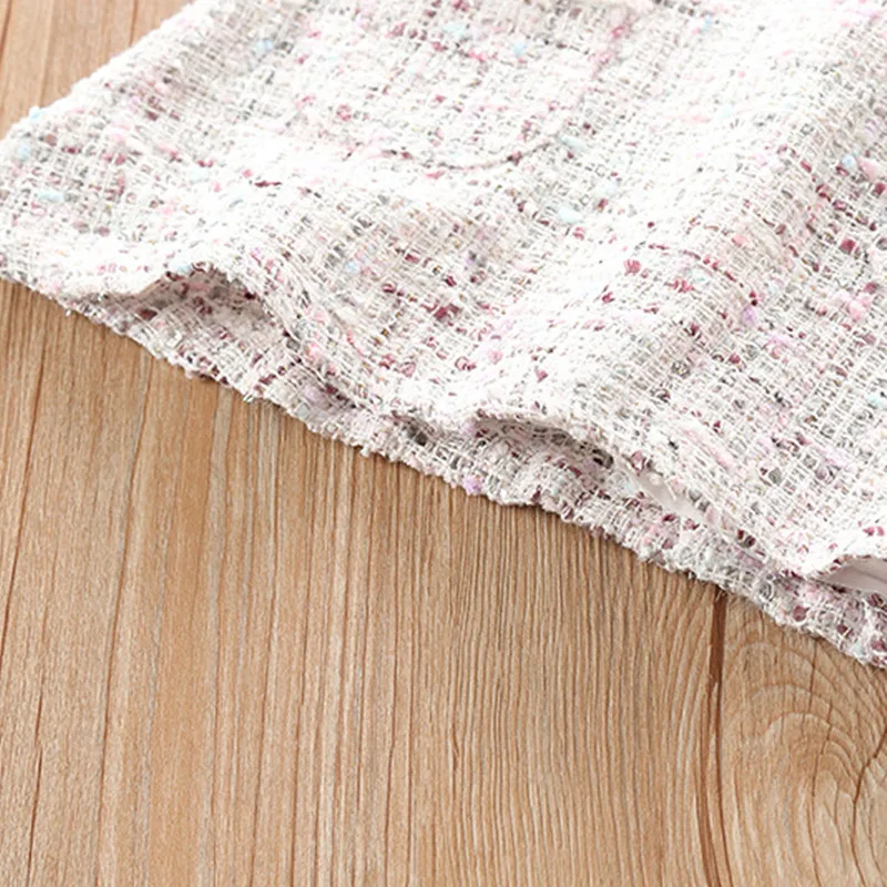 2019 Autumn Toddler Dresses Little Girls Short Sleeve Bowknot Fragrance A-line Princess Dress 2-8Yrs Kids Clothes Party | Детская одежда