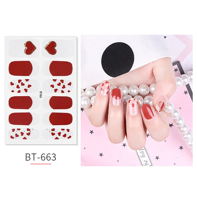 Оптовая продажа аксессуары для ногтей смешанный дизайн новые наклейки дизайна