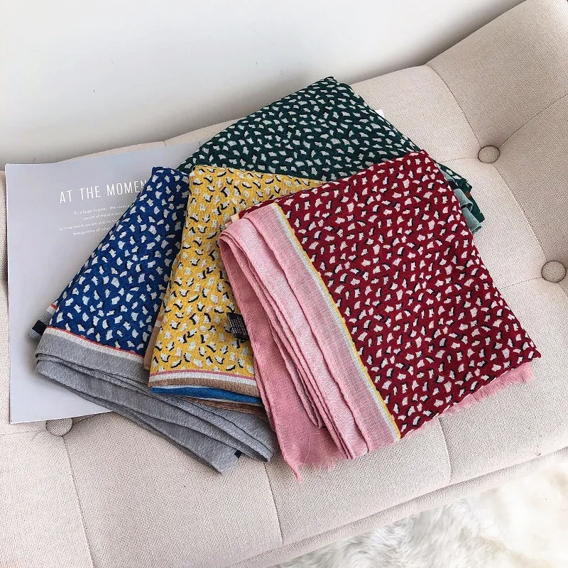 Женский шарф женские свитера 2018 зимний клетчатый в виде буйвола |