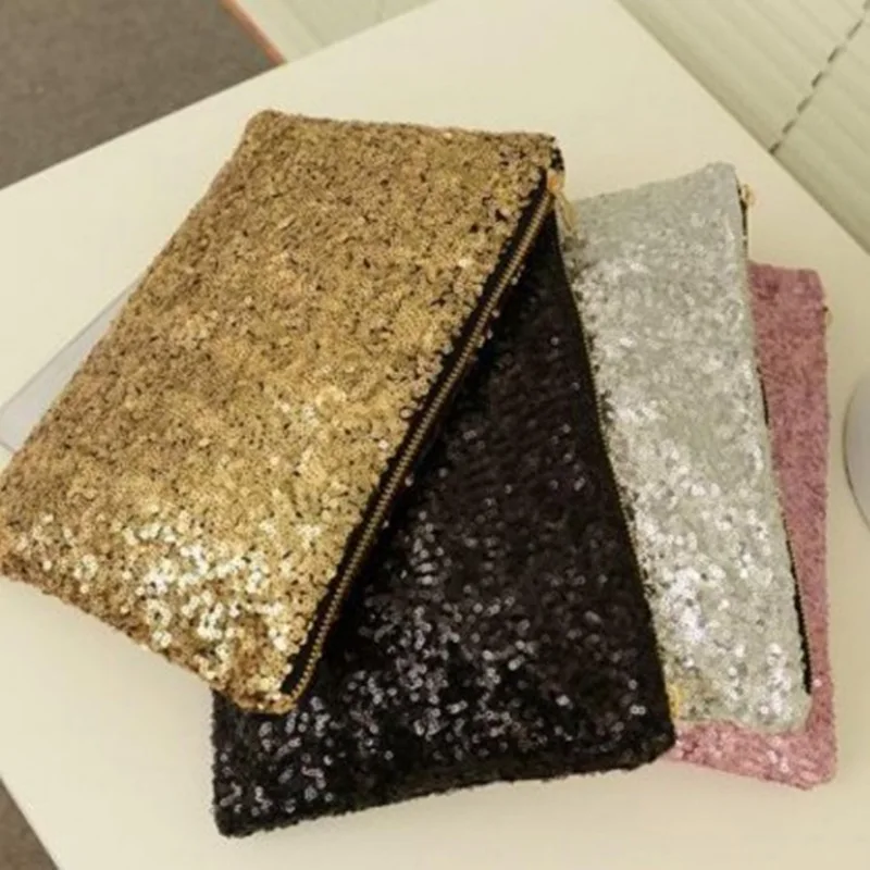 Новинка 2019 стильная женская модная сумка винтажный клатч с пайетками wan yan bao