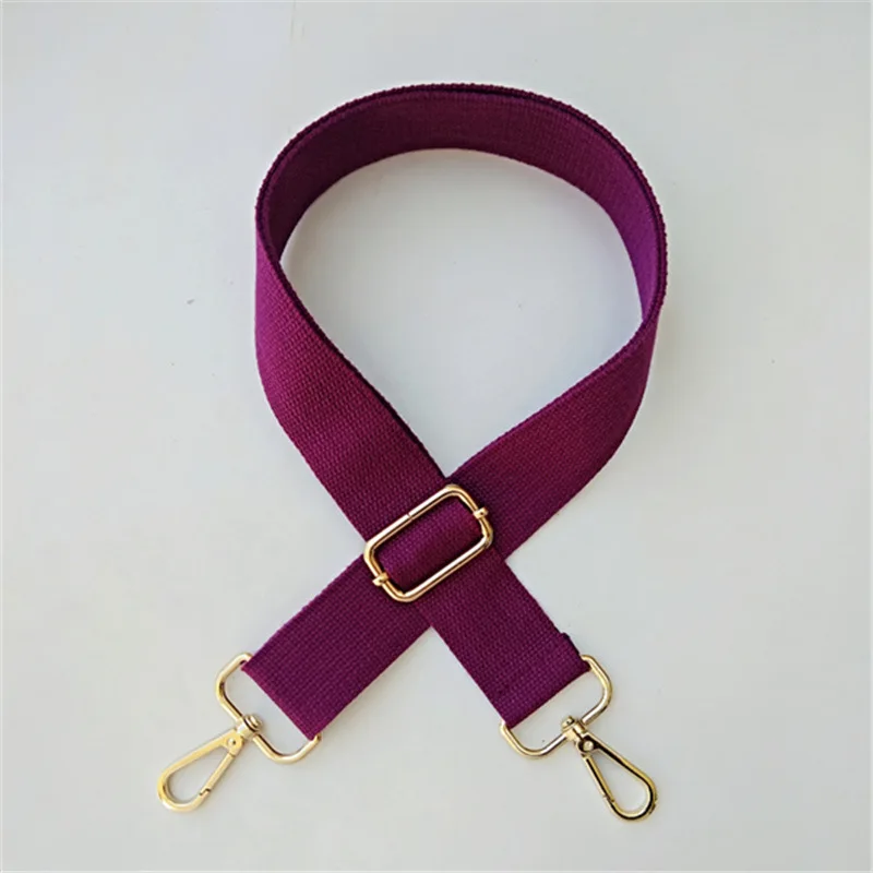 

Women Shoulder Bag Strap for Crossbody Adjustable Canvas Handle DIY Belt Solid Color Bag Accessories Handbag Wide Strap for Bag