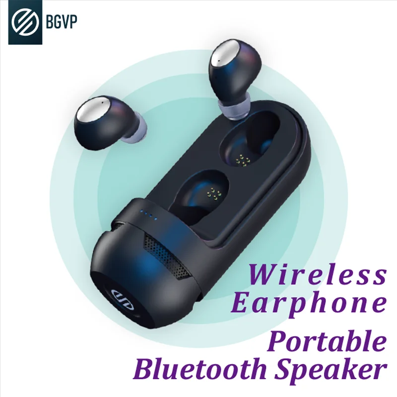 구매 BGVP Z01 TWS 스마트 이어폰 휴대용 블루투스 호환 5.1 스피커 Ture 무선 HiFi 음악 인 이어 헤드폰 귀마개