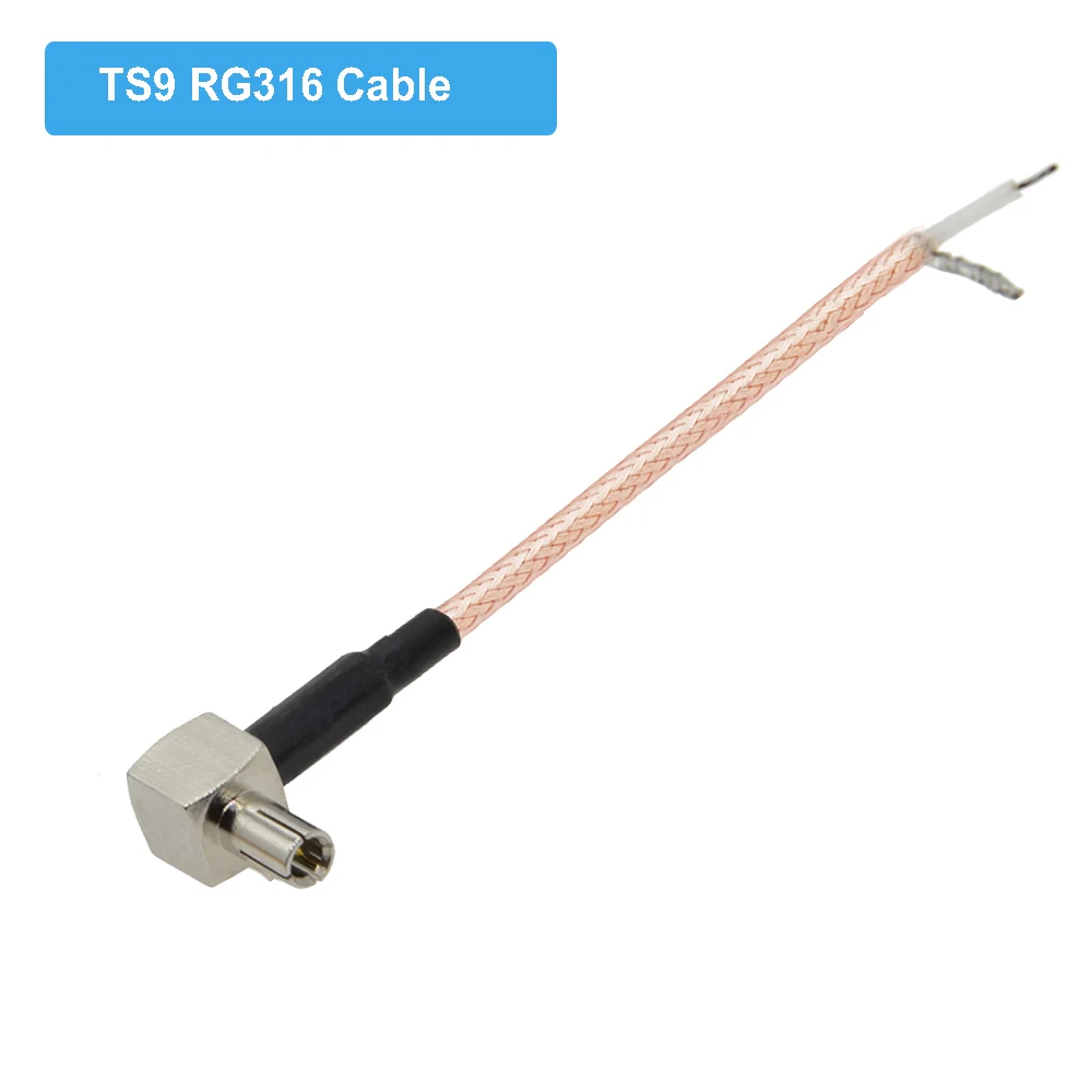 

BEVOTOP BT1433 / BT1434 односторонний штекер CRC9 / TS9 RG316 15/30/50/100 см