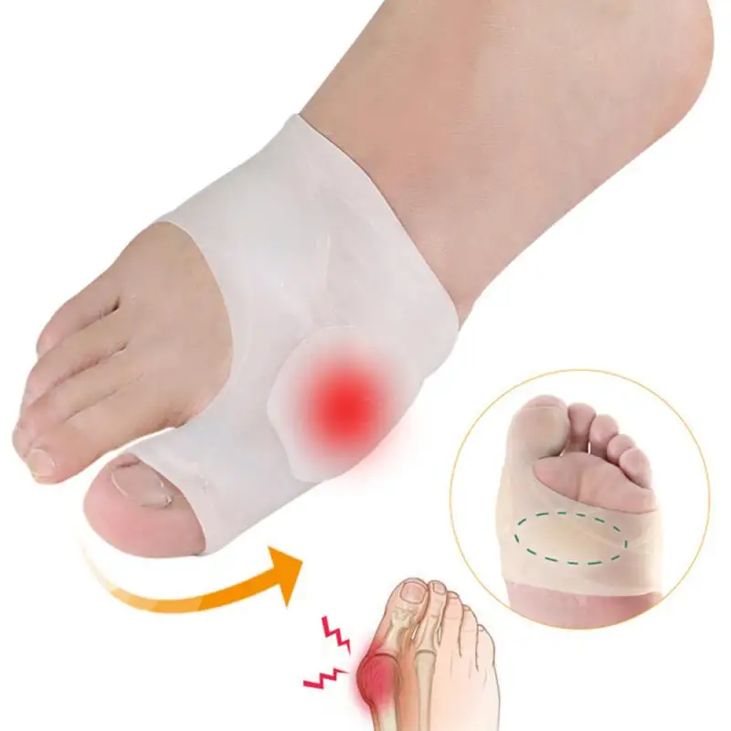 1 пара/2 шт. разделители для пальцев ног Сепаратор Выпрямитель пальца Забавные