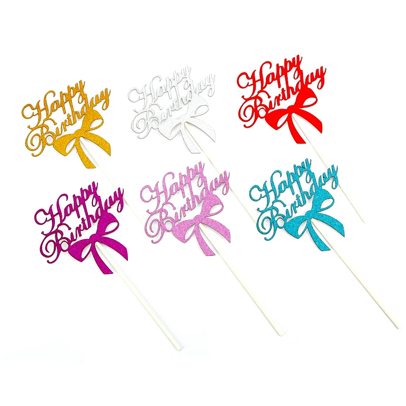 1 шт. верхушка для торта выпечки торт дополнительное украшение Блестящий