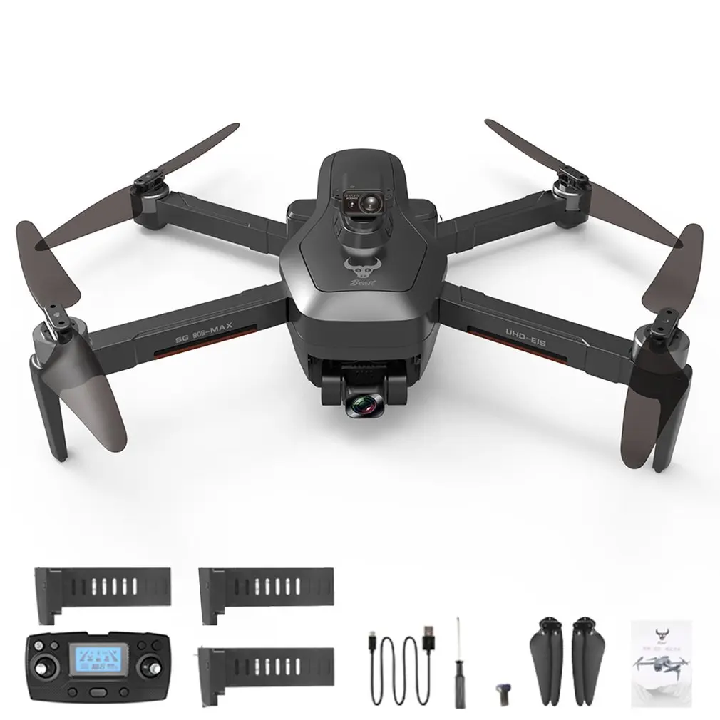 

SG906 MAX GPS Drone with Wifi 4K HD Camera 3-Axis Gimbal Brushless Professional Quadcopter Obstacle Avoidance Dron