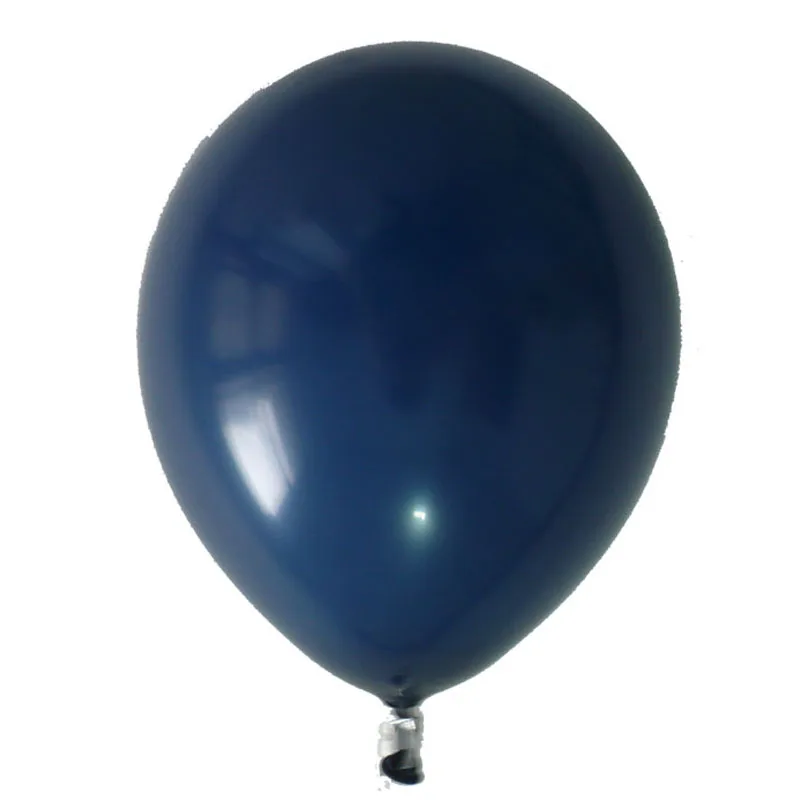 Blue black 10, 20 шт./лот, 10 дюймов, 2,2 г, золотые, серебристые, розовые латексные воздушные гелиевые шары, праздничные, свадебные украшения, принадлежности для дня рождения - Цвет: Blue black