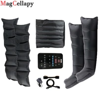 six chambers air compression massage system whole body massager compression pump recovery boots arm waist sleeve muscle relax