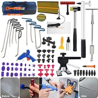 105pcs auto dent puller with rod kit paintless dent repair kit dent lifter puller for car large small ding hail dent removal