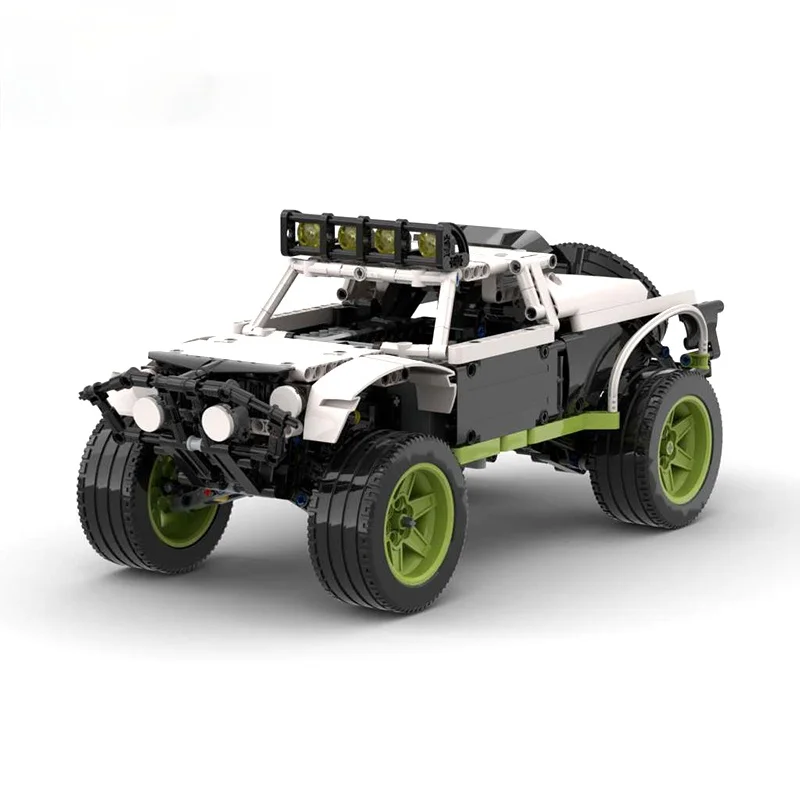 

NEW High-Tech RC Baja Trophy Truck Motor Power Function Mobile Cars fit MOC-4874 Building Block Bricks Kids Toys Christmas Gifts