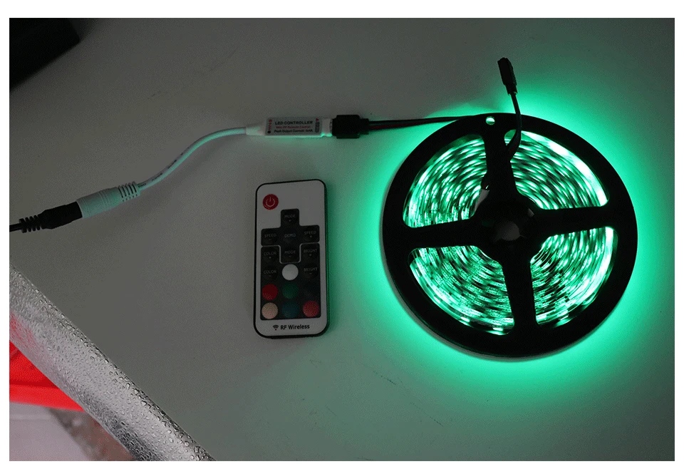 Мини Led RGB пульт дистанционного управления DC5-24V 17key RF беспроводной контроллер с 4pin Женский DC для 5050 12A RGB светодиодные ленты освещение