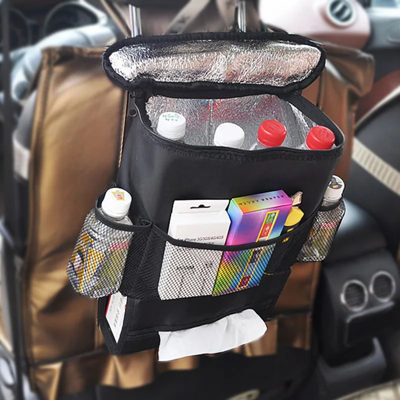 Сумка Органайзер KANGLIDA на спинку сиденья автомобиля мульти карманная изоляция