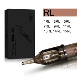 Горячая распродажа 10 шт одноразовые татуировки картридж иглы татуировки 1R3R5R7R9R11R13R14R для полу-перманентный микроблейдинг ручка татуировки