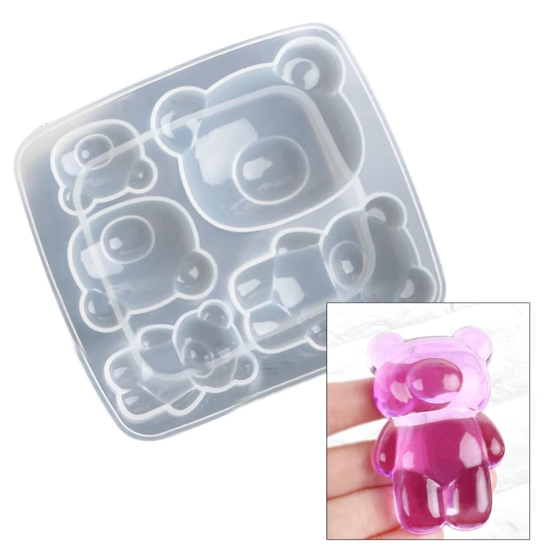 

Big Nose Crystal Epoxy Resin Mold Pendant Silicone Mould DIY Crafts Jewelry Casting Tools