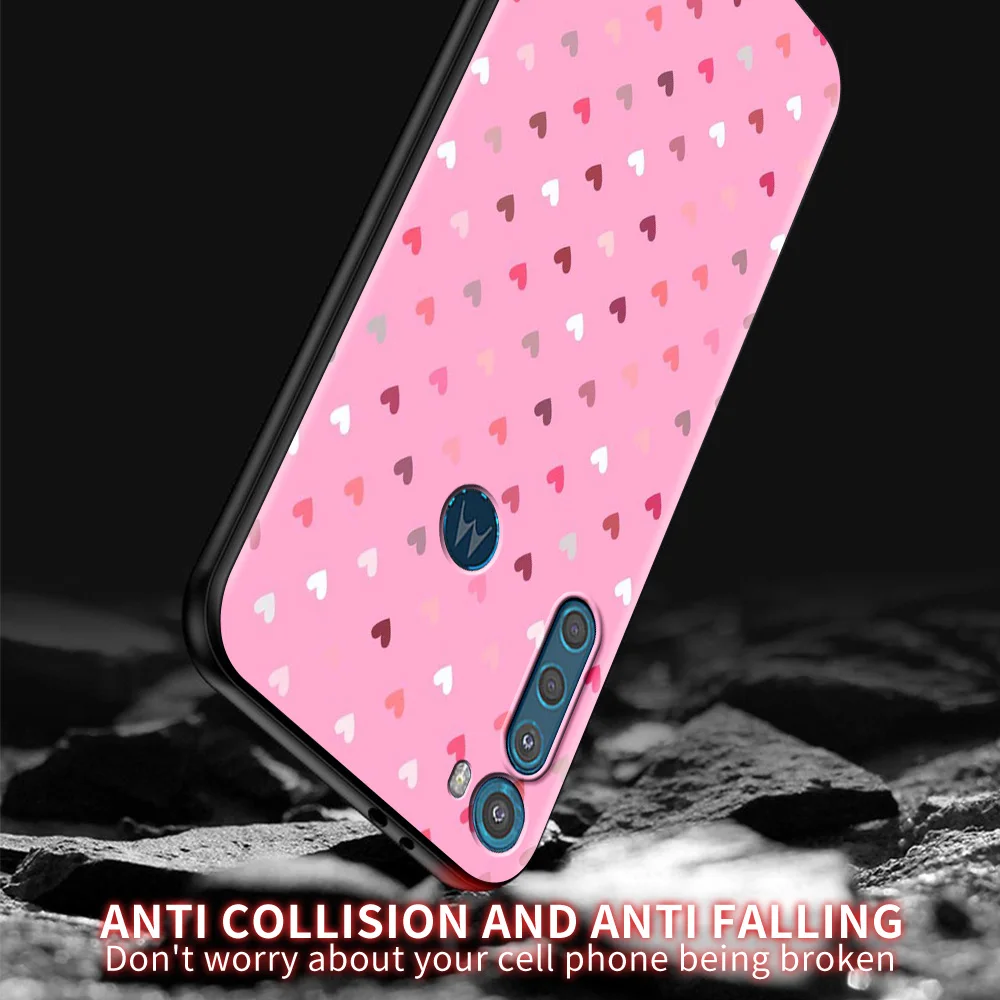 cute love heart for motorola one fusion shell for moto g10 g9 g8 plus play power one g20 g30 g40 g50 g60 edge 20 phone case free global shipping