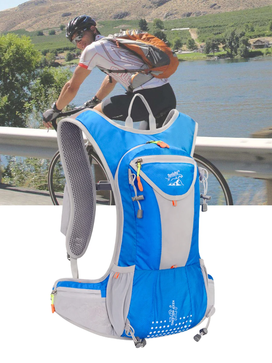 NEWBOLER открытый спортивный рюкзак для велоспорта 18L велосипедный мешок MTB дорожный велосипед гидратация Enquipment дышащая сумка для верховой езды