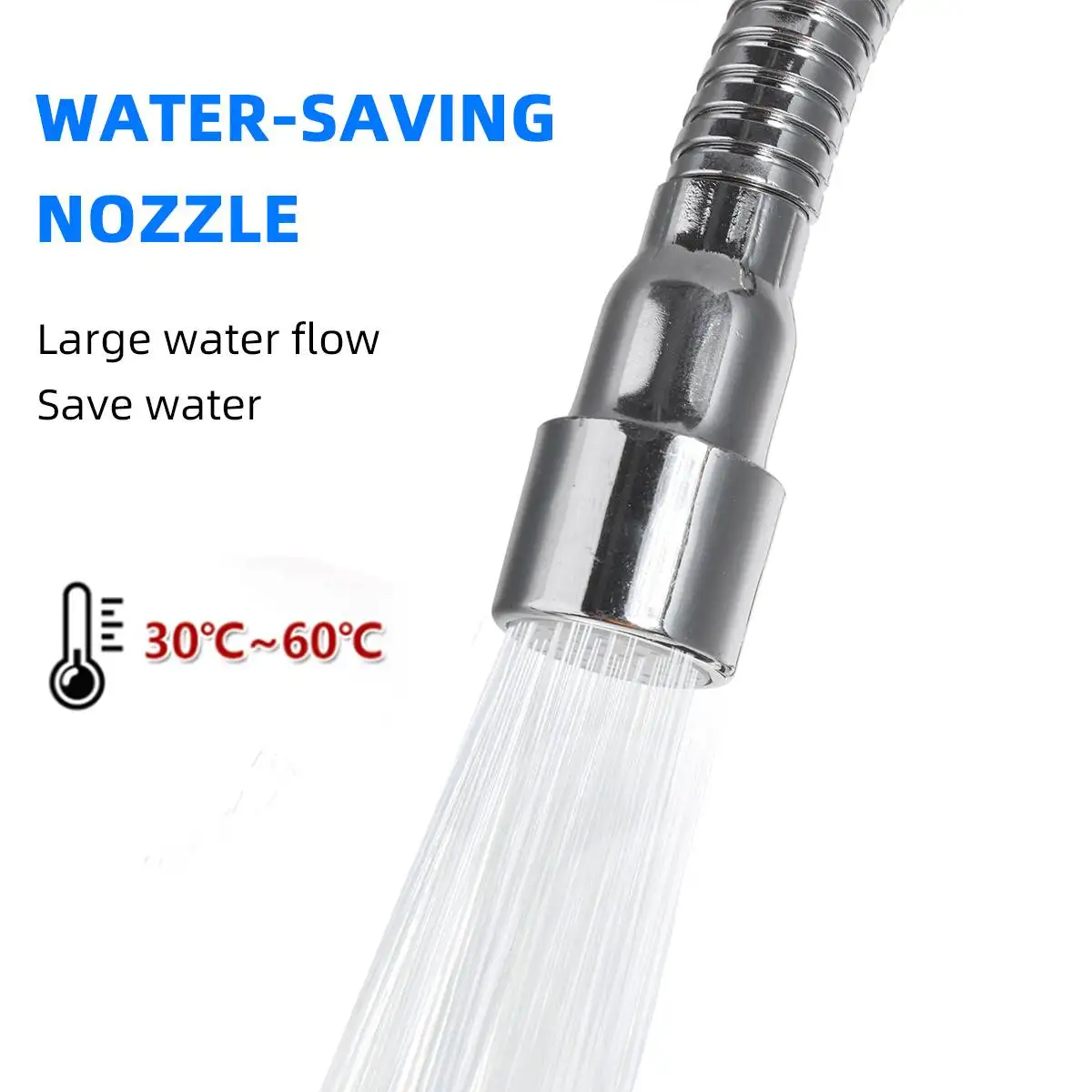 

Electric Kitchen Water Heater Instant Hot Water Tap Faucet Heater Cold Heating Faucet Tankless Instantaneous Water Heater 3000W