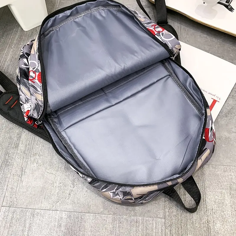 

New Camouflage Children School Bags Backpacks Lighten Burden On Shoulder For Kids Kindergarten Backpack Mochila With Doll Packag