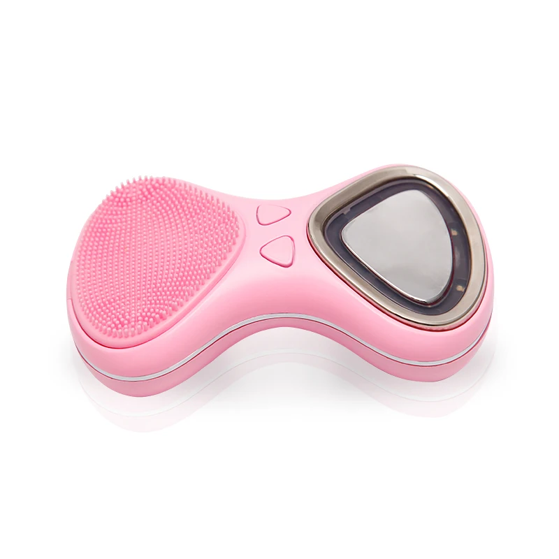 Goede Elektrische Gezichtsreiniging Borstel Diepe Reiniging Gezicht Ultrasone Siliconen Beauty Eye Massage Gezicht Reinigen Instrument Usb Charger