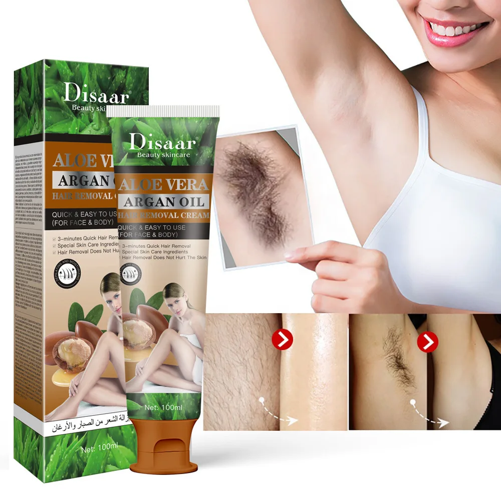 

Armpit Thigh Arm Hair Removal Cream inhibit hair growth clean and smooth smell is pure and fresh without hurting the skin