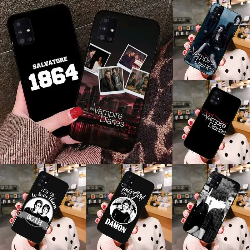 

The Vampire Diaries Stefan Damon Phone Case For Samsung galaxy S 21 20 10 8 A 51 71 50 21s 70 40 20e note 10 plus Ultra 5g fe