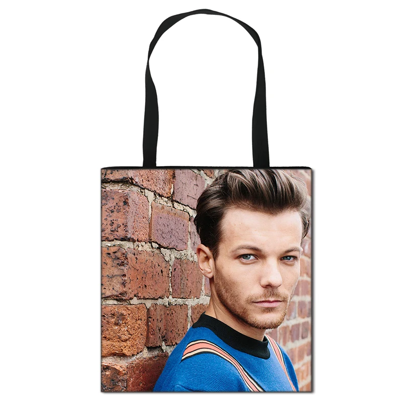

Женская сумка Louis Tomlinson Walls, сумка через плечо для путешествий, женские портативные вместительные сумки для покупок