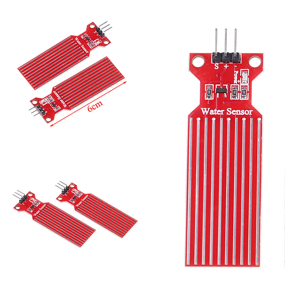 40x16 мм 2 шт. датчик уровня дождевой воды глубина обнаружения капель для Arduino