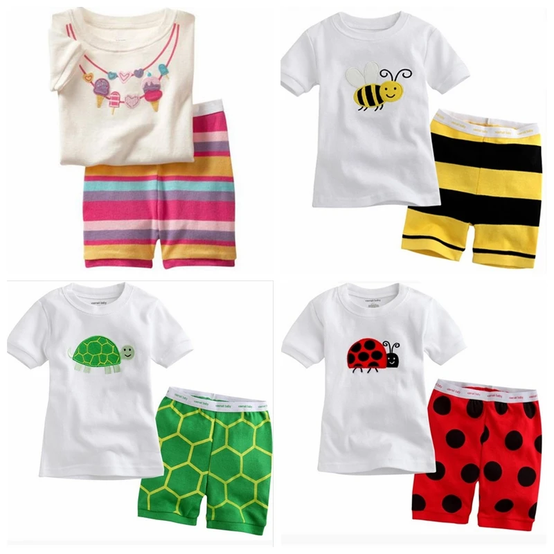 Новинка пижама для мальчиков Детская летняя одежда детское нижнее белье